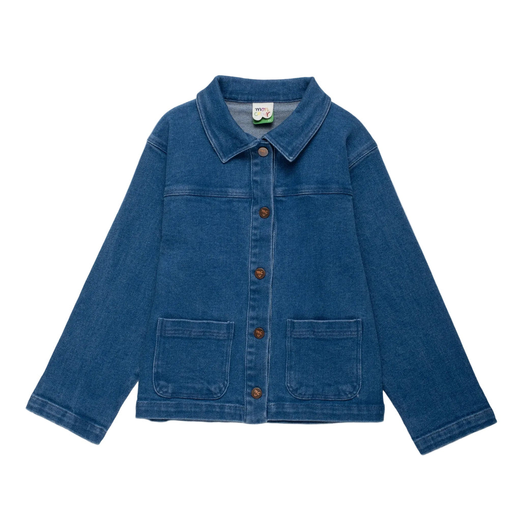 Recycled Cotton Denim Barn Jacket