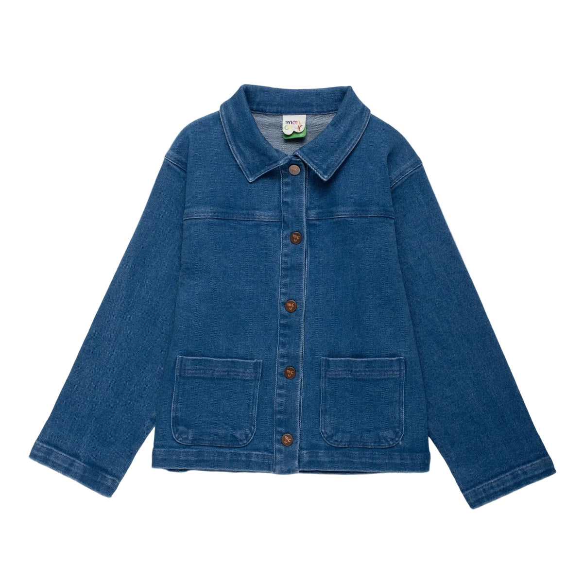 Recycled Cotton Denim Barn Jacket
