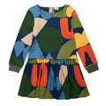 Organic Cotton Long Sleeve Dress - Fall Shapes