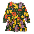 Organic Cotton Long Sleeve Dress - Wildflower