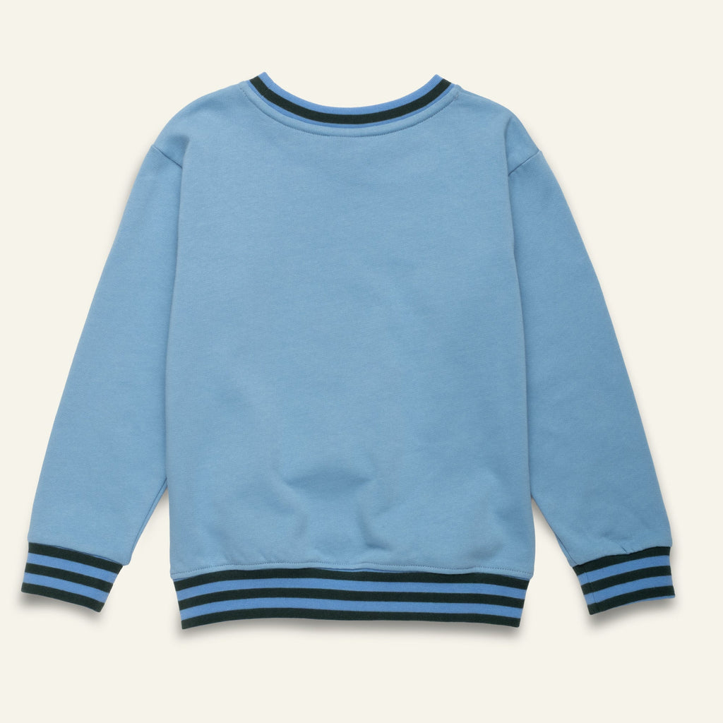 Organic Cotton Sweatshirt - MC Blue