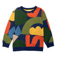 Organic Cotton Sweatshirt - Fall Shapes