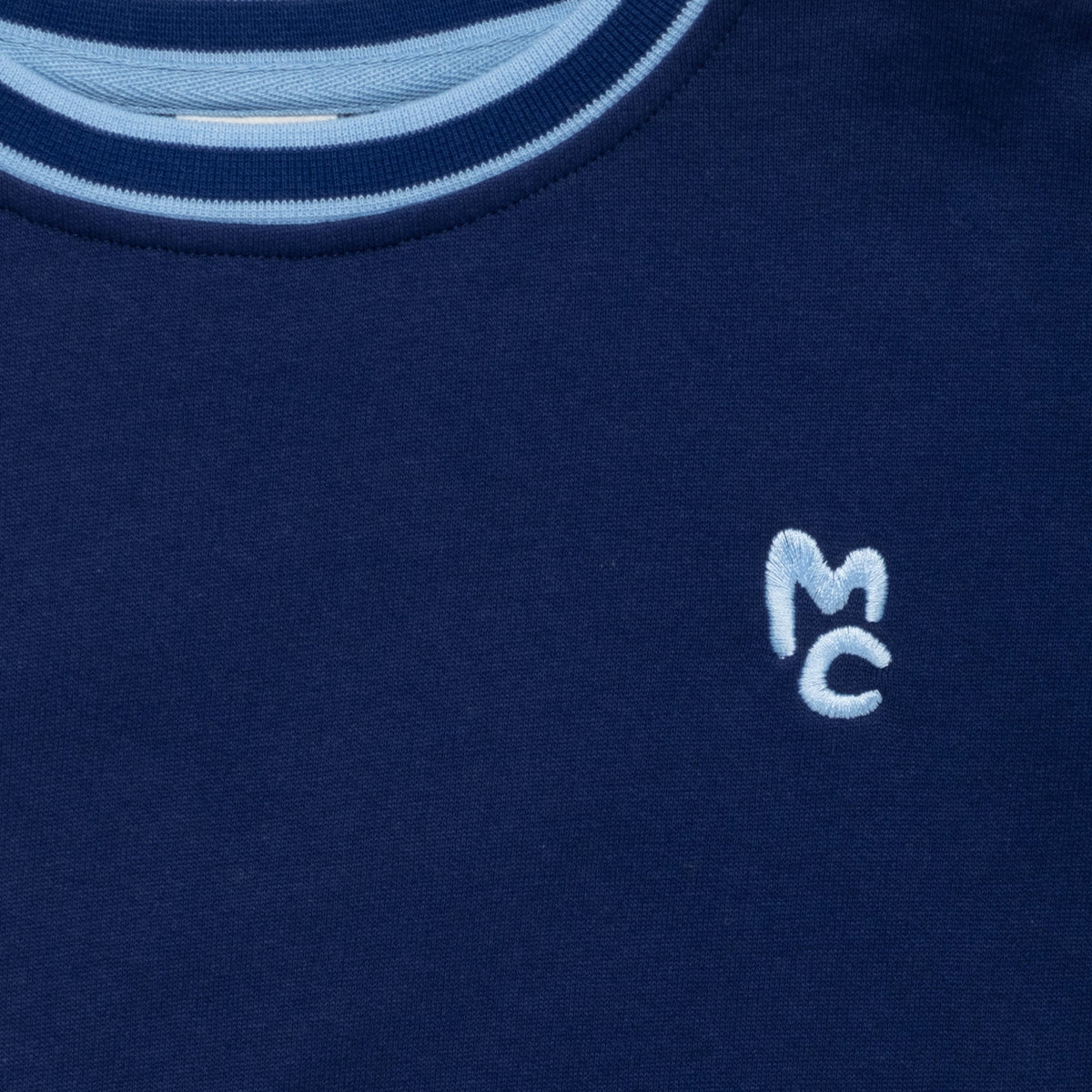 Organic Cotton Sweatshirt - MC Navy
