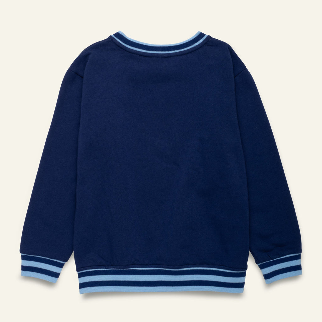 Organic Cotton Sweatshirt - MC Navy