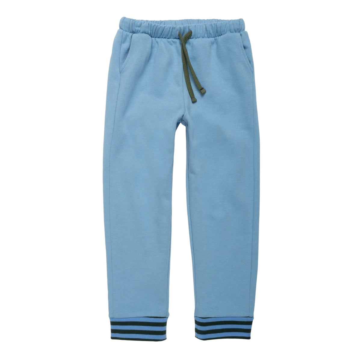 Organic Cotton Joggers - Blue