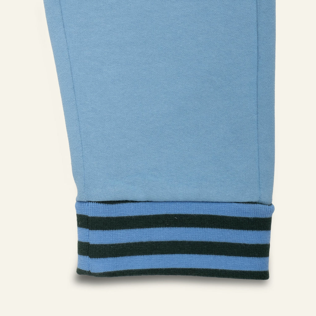 Organic Cotton Joggers - Blue