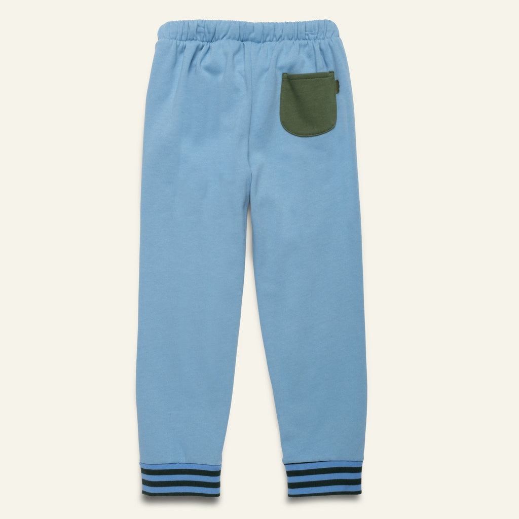 Organic Cotton Joggers - Blue