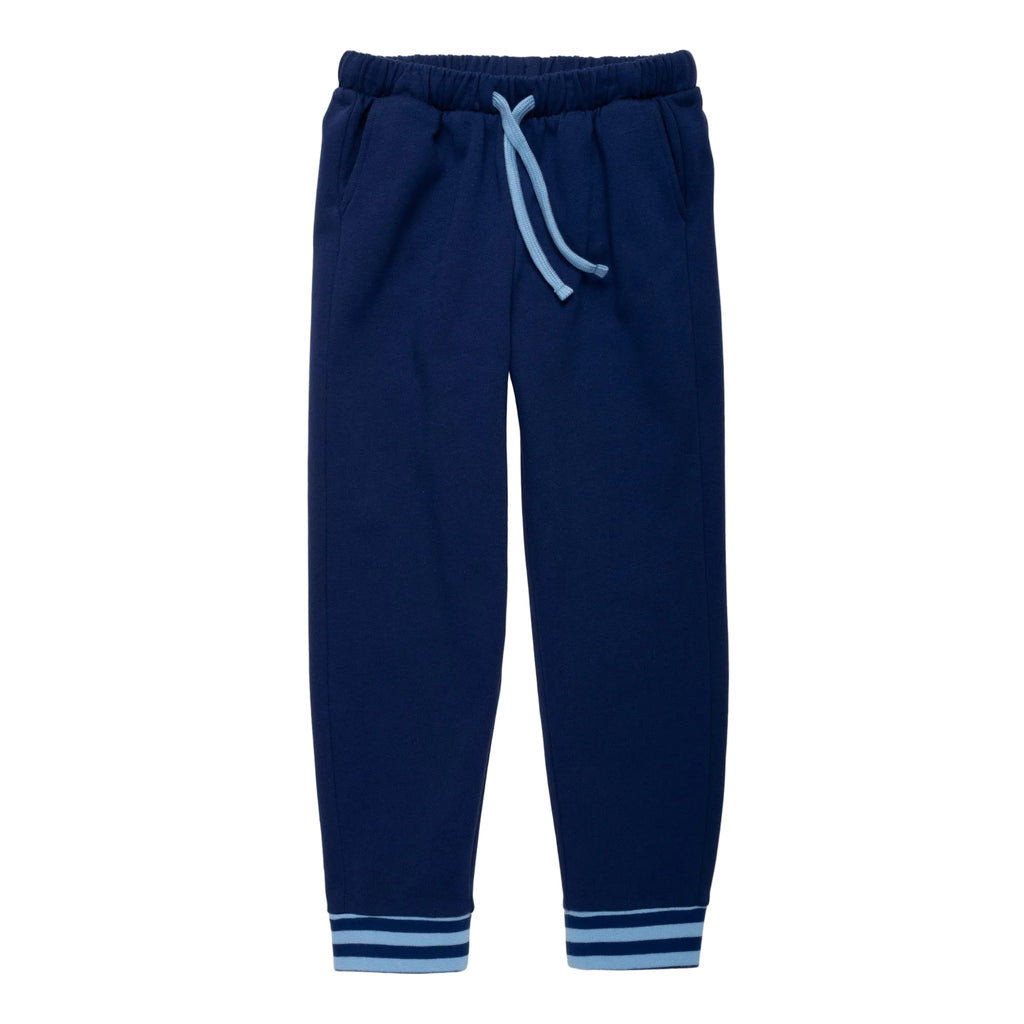 Organic Cotton Joggers - Navy