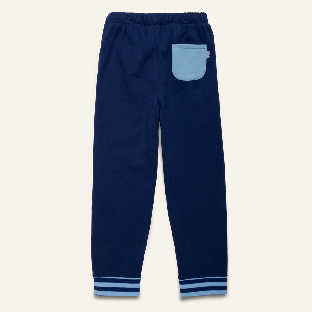 Organic Cotton Joggers - Navy