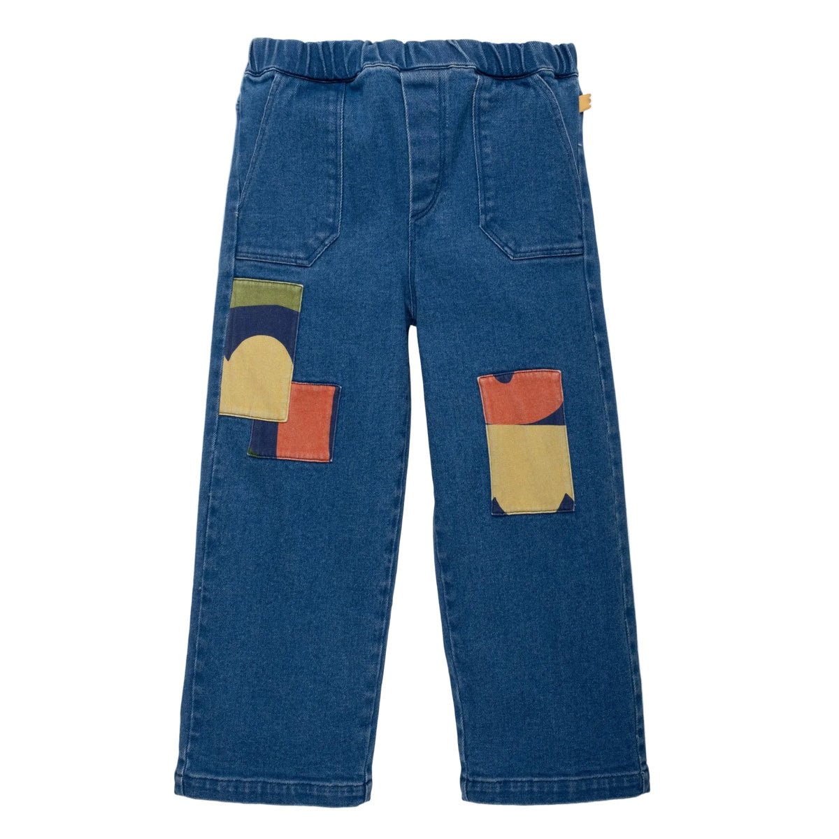 Organic Cotton Patched Denim Pant