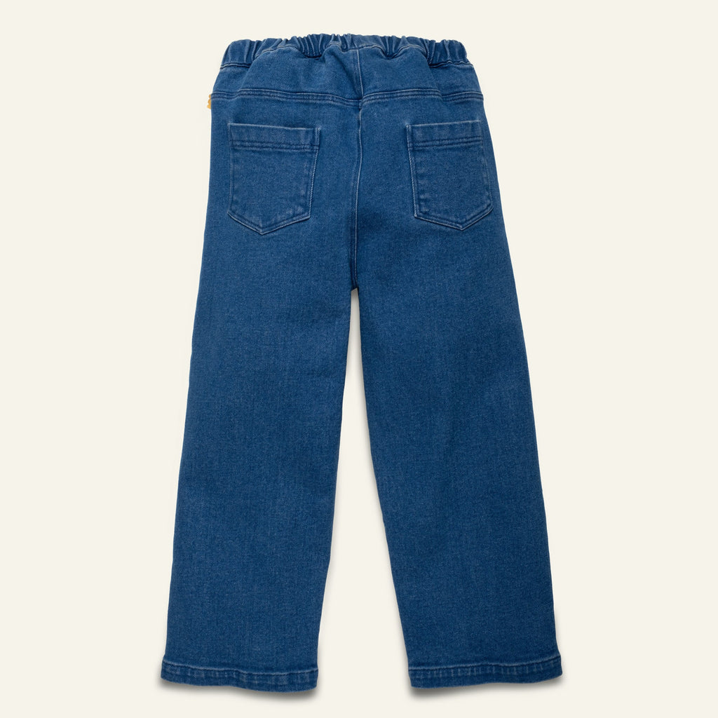 Organic Cotton Patched Denim Pant