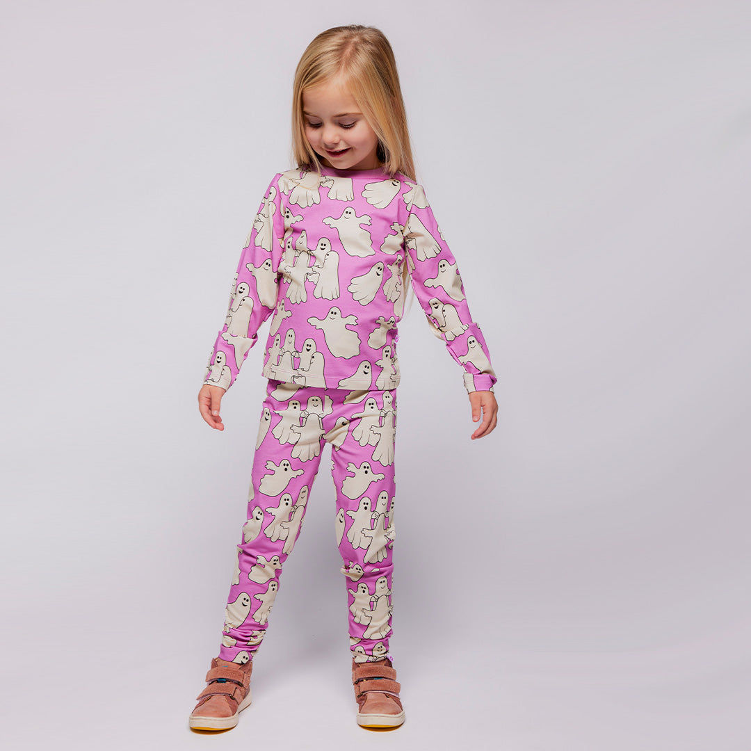 Organic Cotton Leggings - Dancing Ghosts