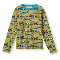 Organic Cotton Long Sleeve T-Shirt - Police Vehicles