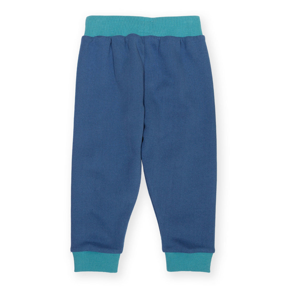 Organic Cotton Star Patch Joggers - Navy