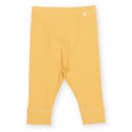 Organic Cotton Baby Pants - Yellow Rib