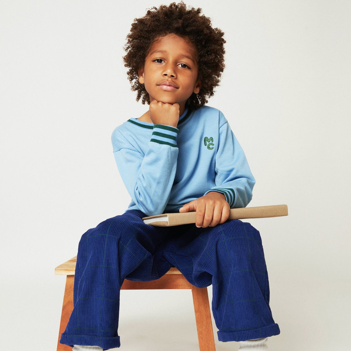Organic Cotton Sweatshirt - MC Blue