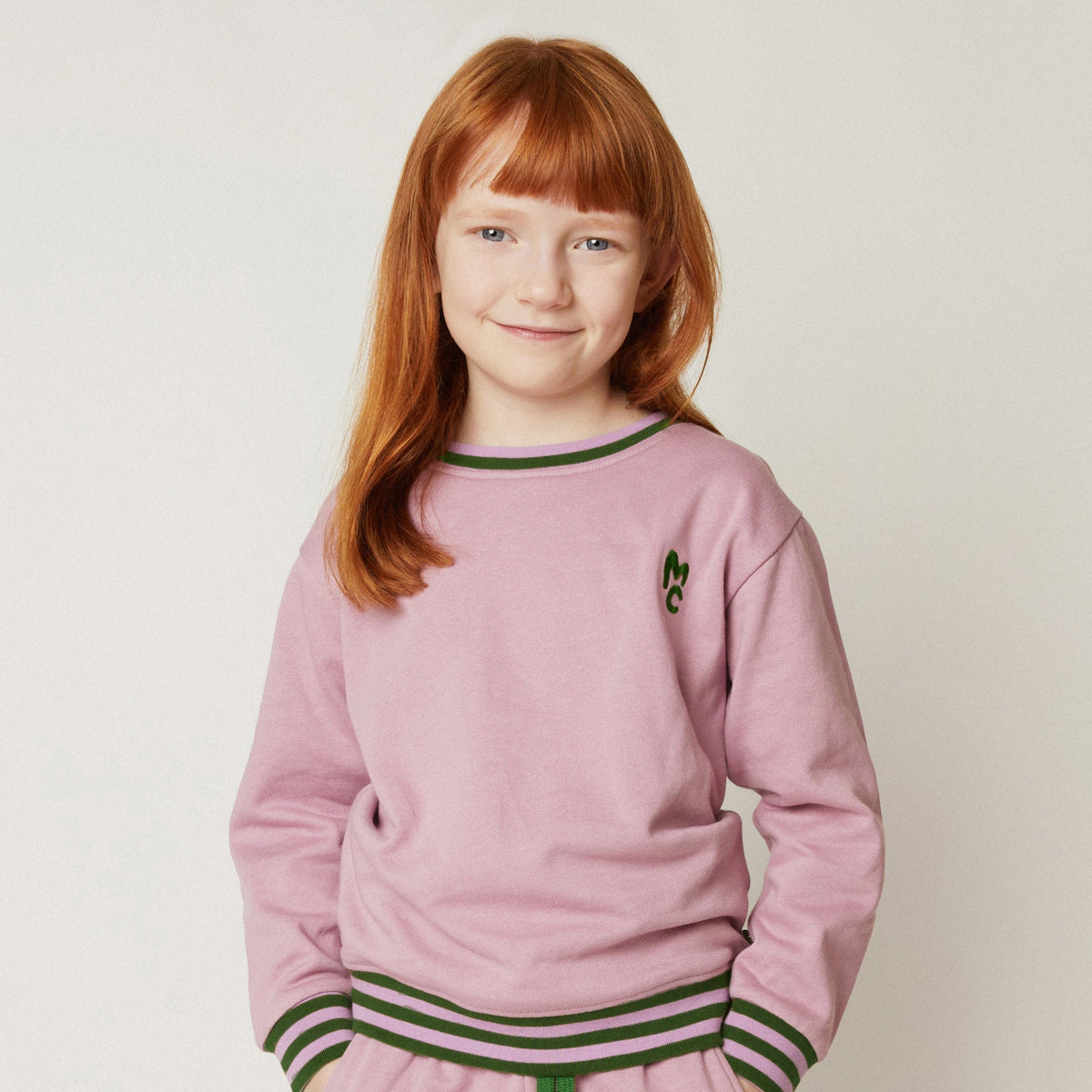 Organic Cotton Sweatshirt - MC Purple