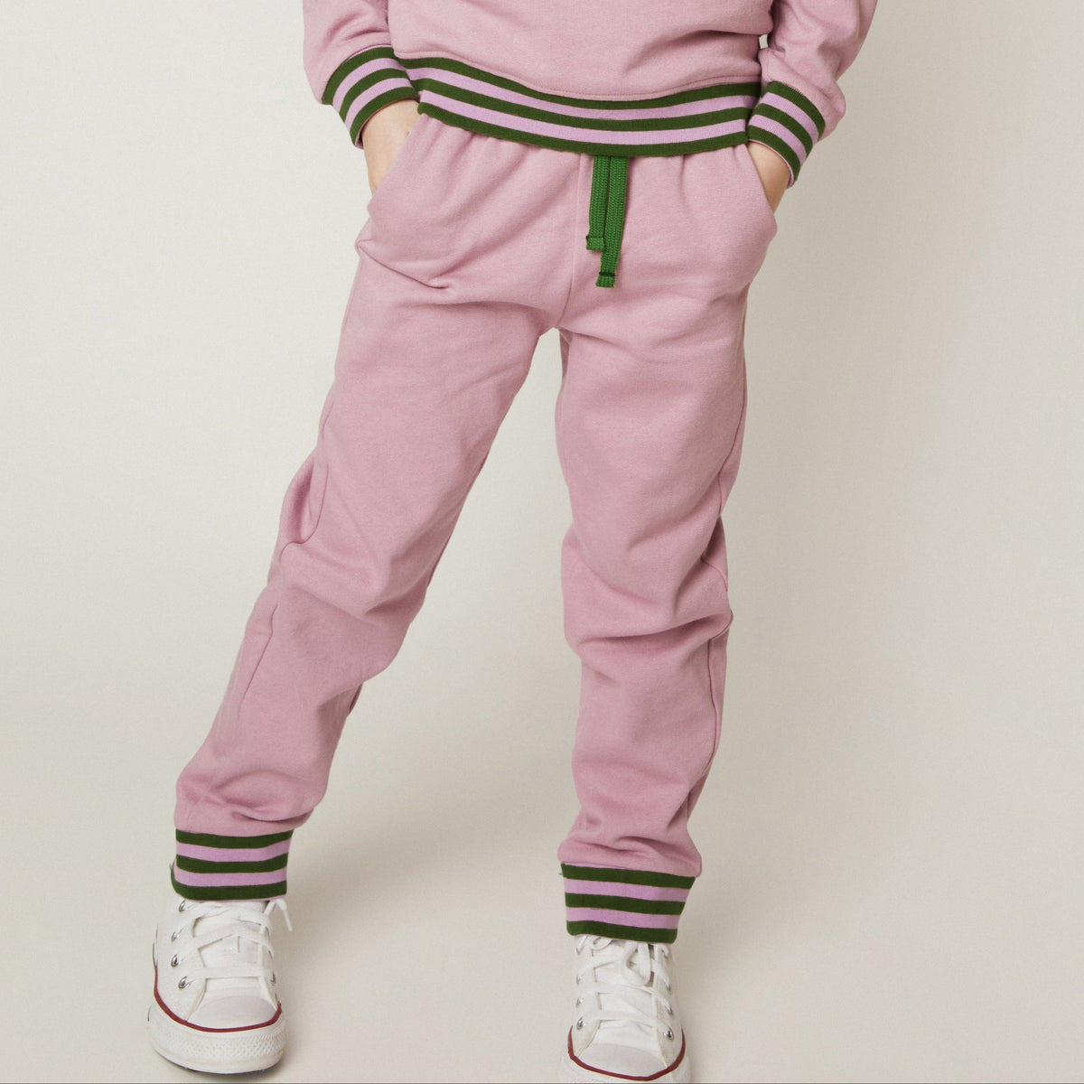 Organic Cotton Jogger - Purple