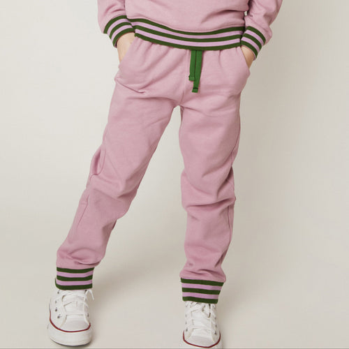 Organic Cotton Jogger - Purple