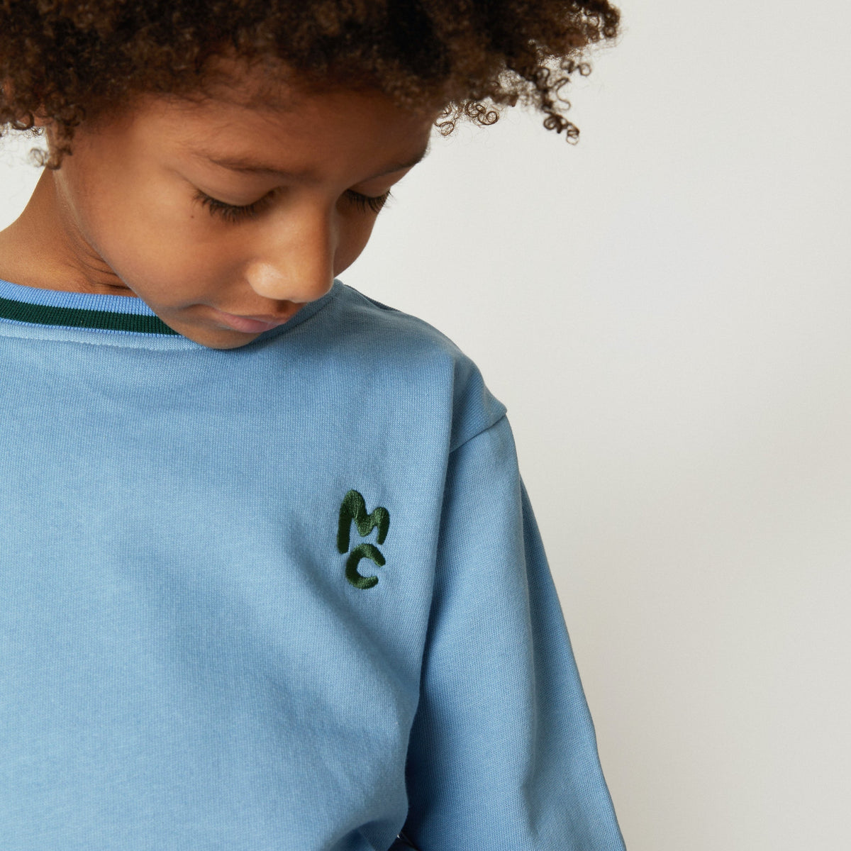 Organic Cotton Sweatshirt - MC Blue
