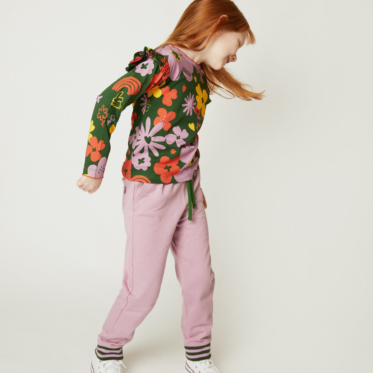 Organic Cotton Jogger - Purple