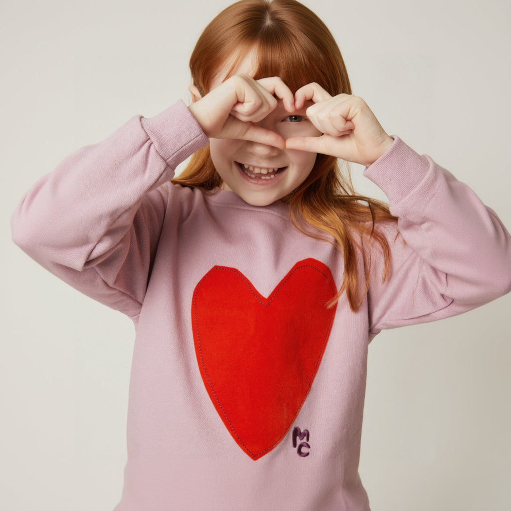 Organic Cotton Sweatshirt - Heartfelt