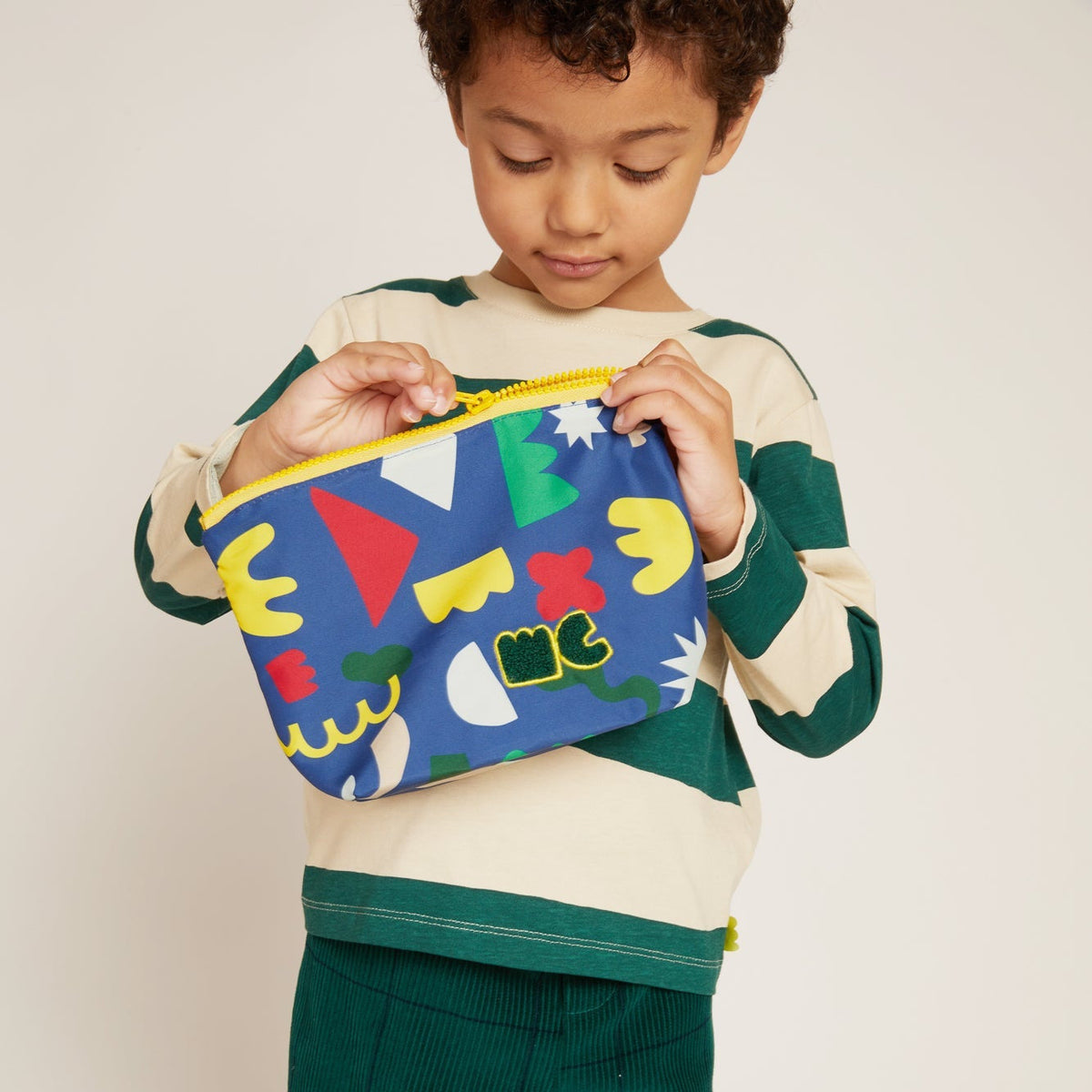 Recycled Zipper Pencil Case