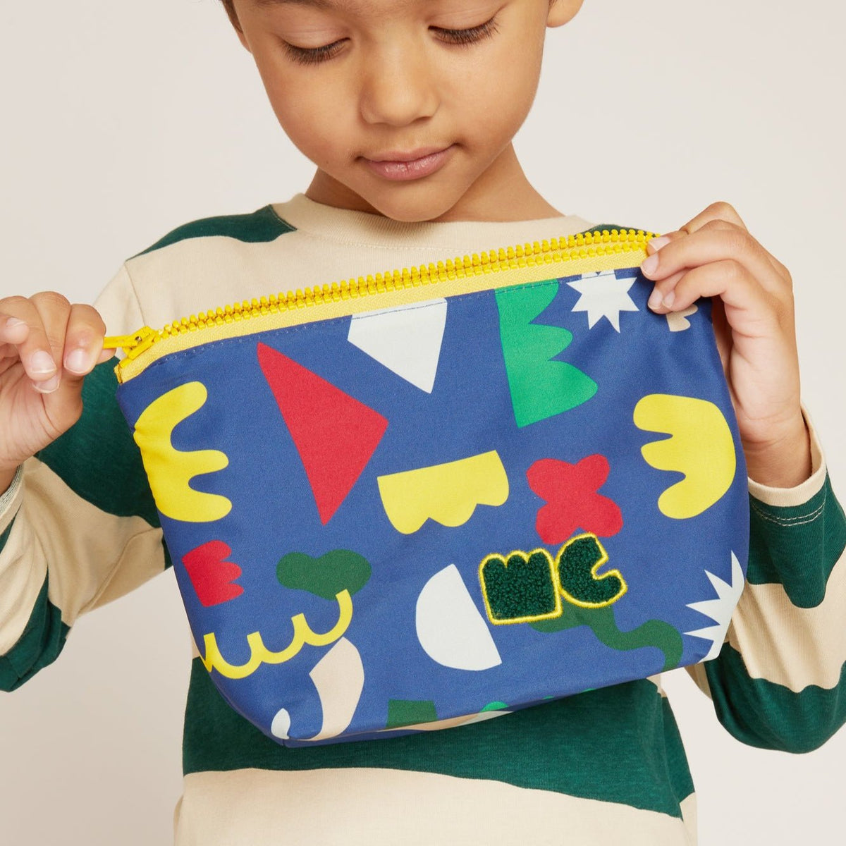 Recycled Zipper Pencil Case