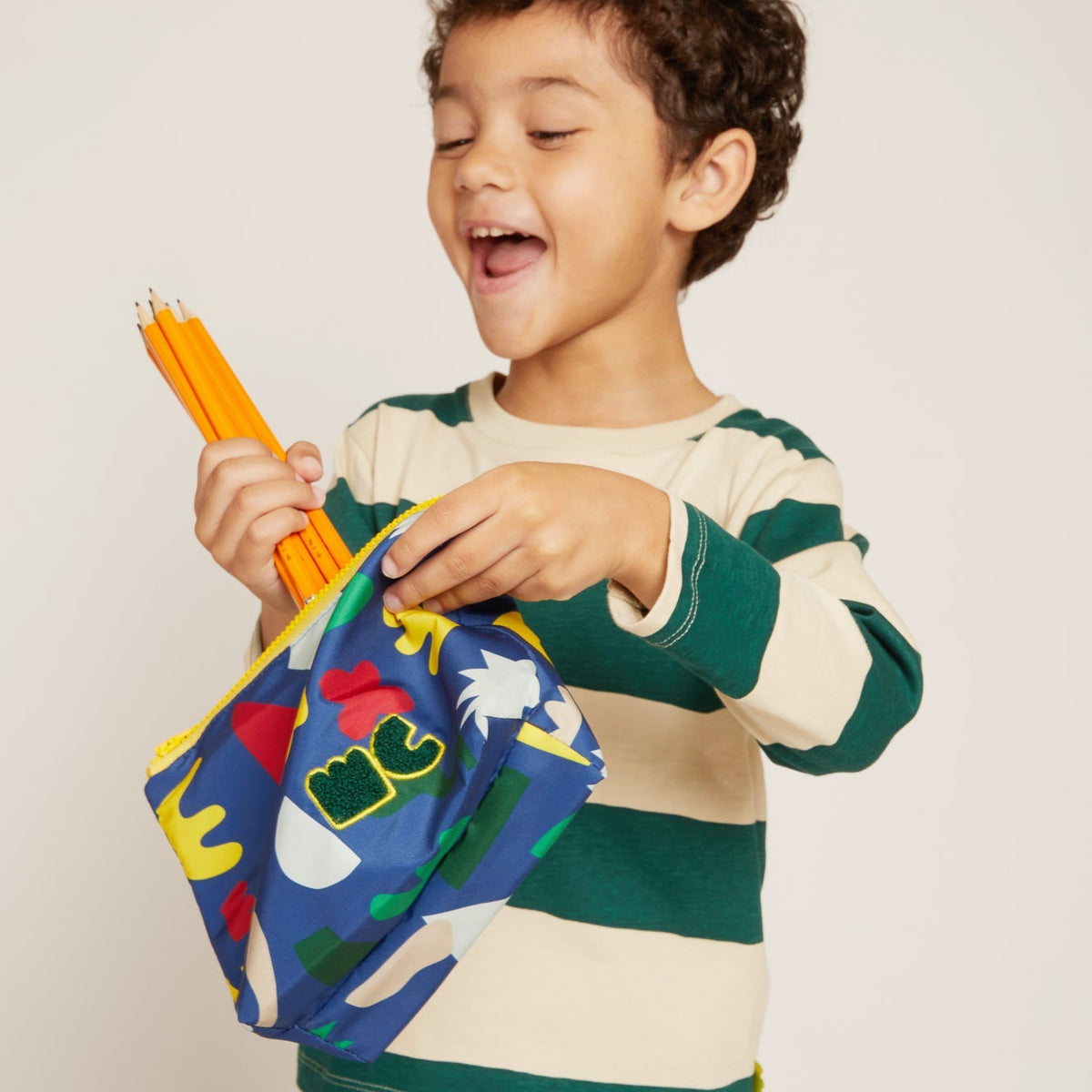 Recycled Zipper Pencil Case